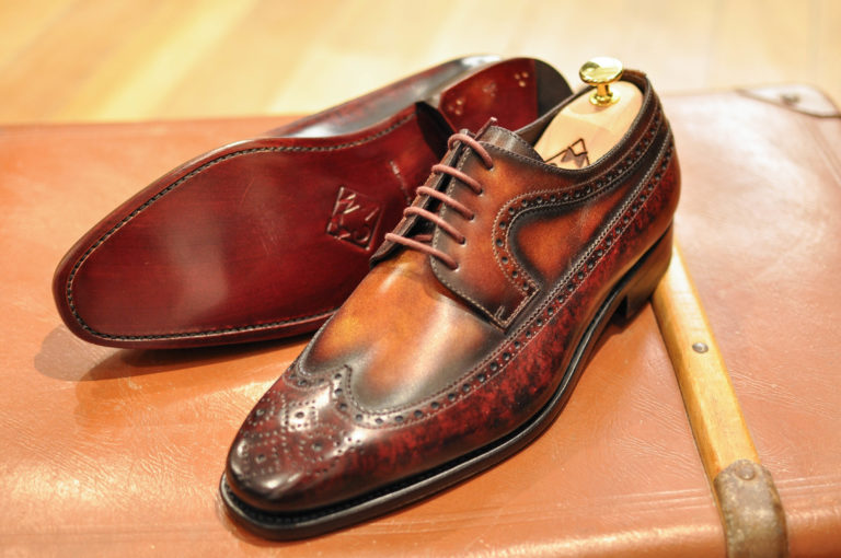 Chaussures patinées