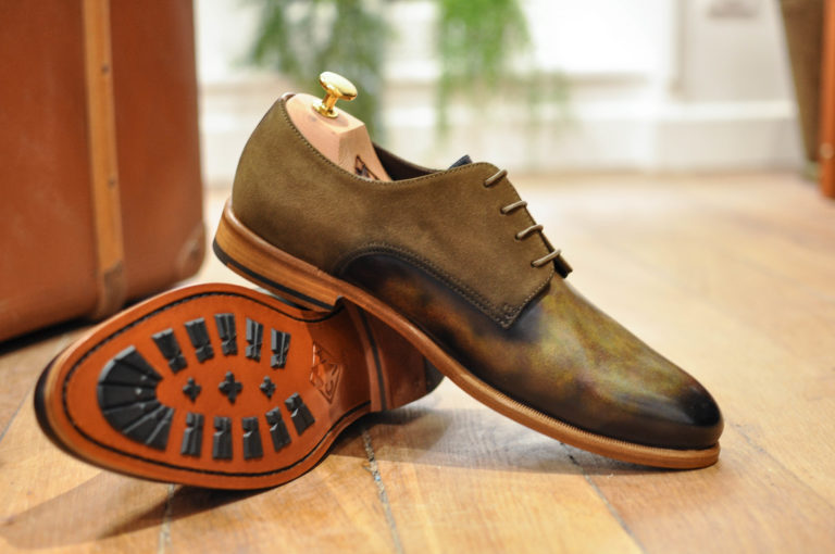 Chaussures vert