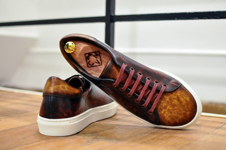Baskets bordeaux