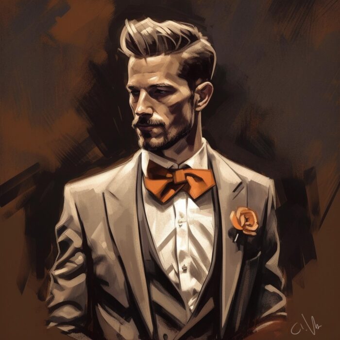 Croquis Chris von Martial costume marron 02