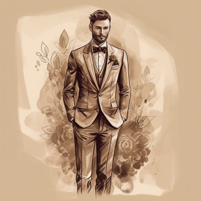 Croquis Chris von Martial costume marron 06