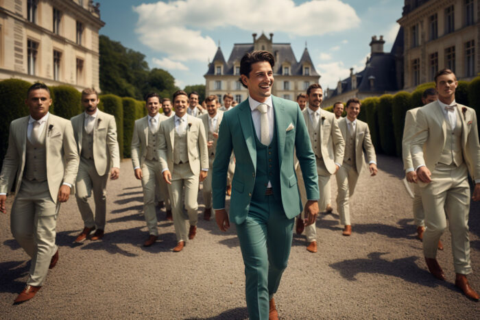 Costume de mariage sur mesure pour homme chez Chris Von Martial