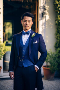 Assortir votre chemise à votre costume bleu pour le mariage : nos conseils | Chris Von Martial