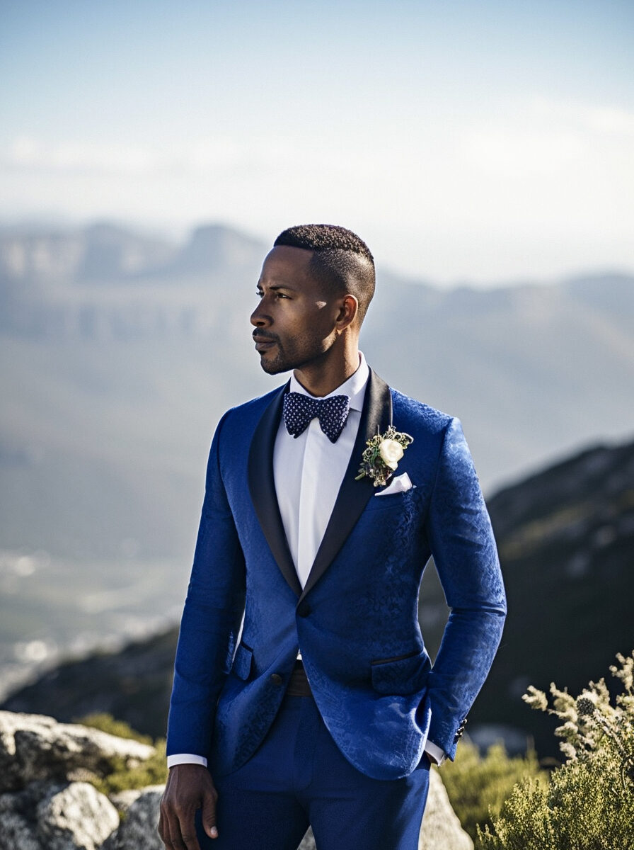 Quel costume bleu choisir pour un mariage ? Nos conseils expert de tailleur à Paris : Chris Von Martial