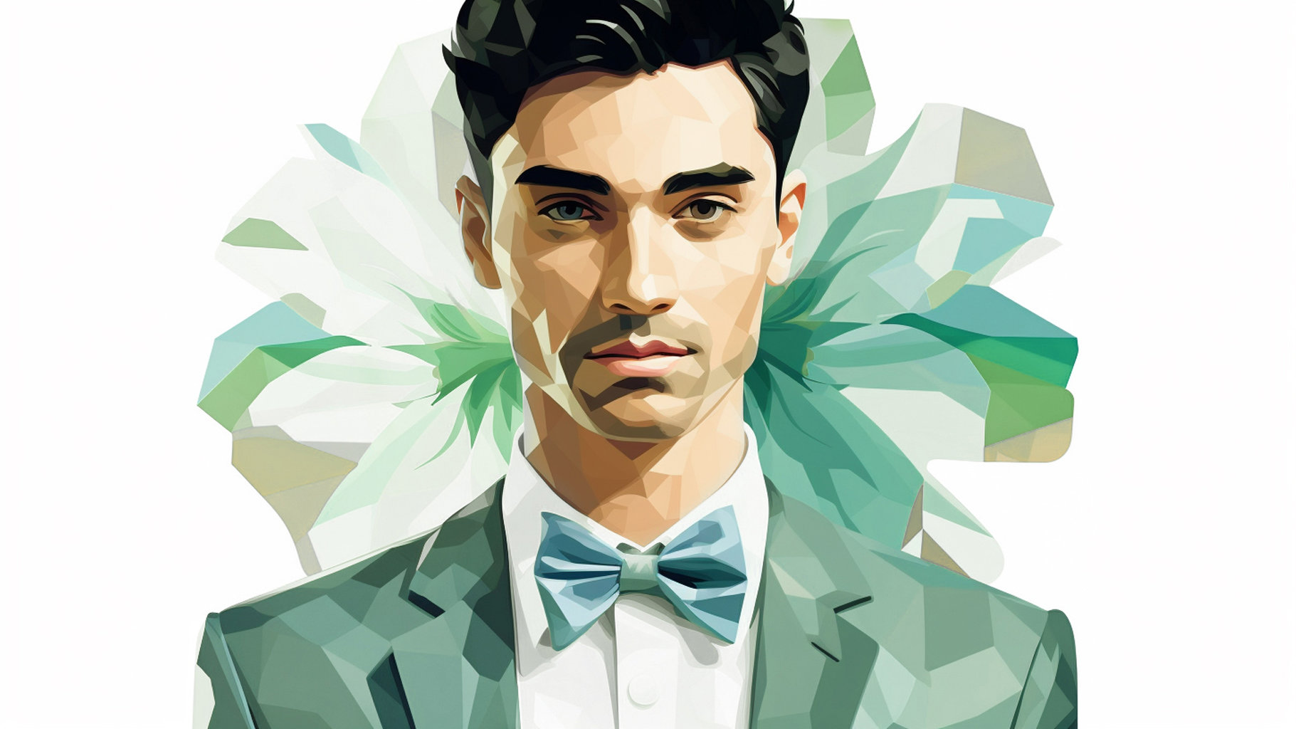Costume mariage vert sur mesure pour homme | Chris Von Martial