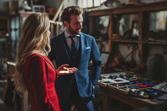 quelle chemise porter avec un costume bleu roi ? Chris Von Martial