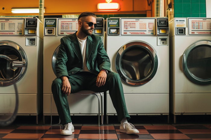 costume vert chris von martial peut on laver un costume en machine